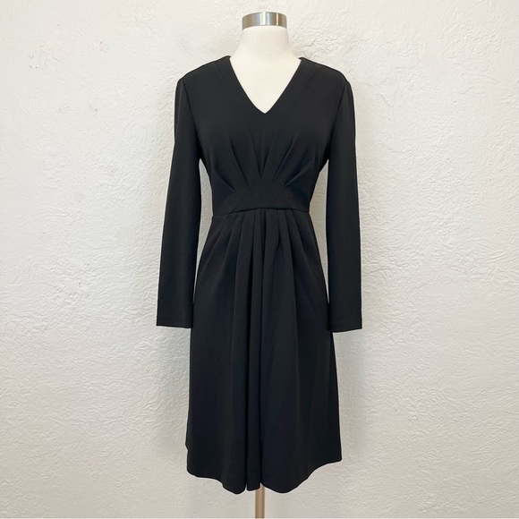 Brooks Brothers Dresses & Skirts - Brooks Brothers Black Dress Pleated 2
